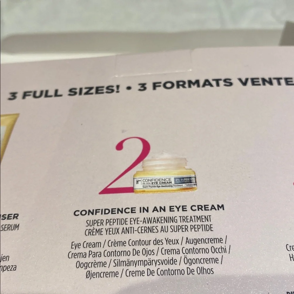 it cosmetics Confidence in a Cleanser & Cream set.mascara & eyebrow full size - Picture 3 of 9